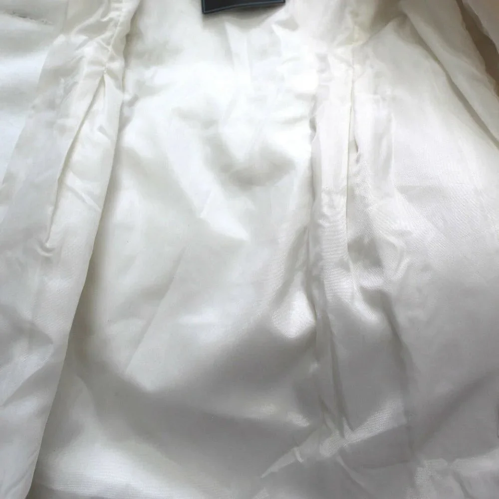 Cynthia Rowley 2Pc Tulle Dress Ruffle Collar Coat Size 24M